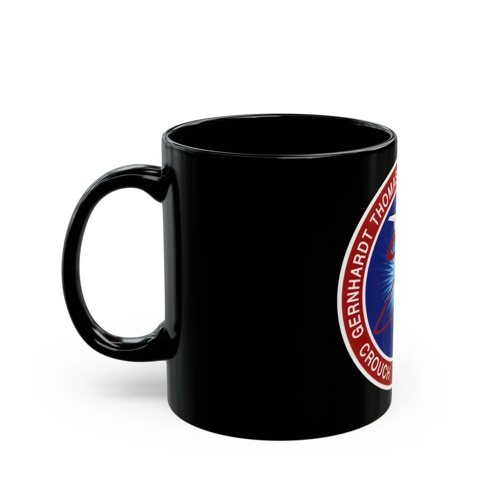 STS 83 (NASA) Black Coffee Mug-Go Mug Yourself