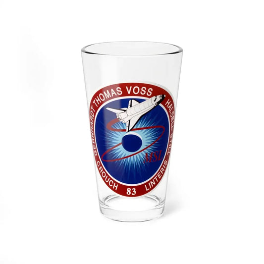 STS 83 (NASA) Pint Glass 16oz 16oz - Go Mug Yourself