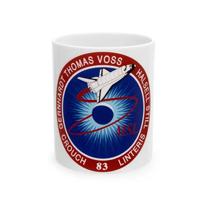 STS 83 (NASA) White Coffee Mug 11oz - Go Mug Yourself