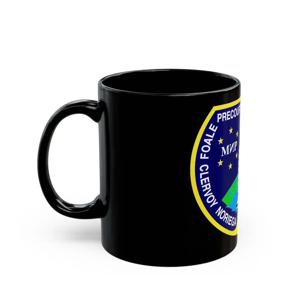 STS 84 (NASA) Black Coffee Mug-Go Mug Yourself