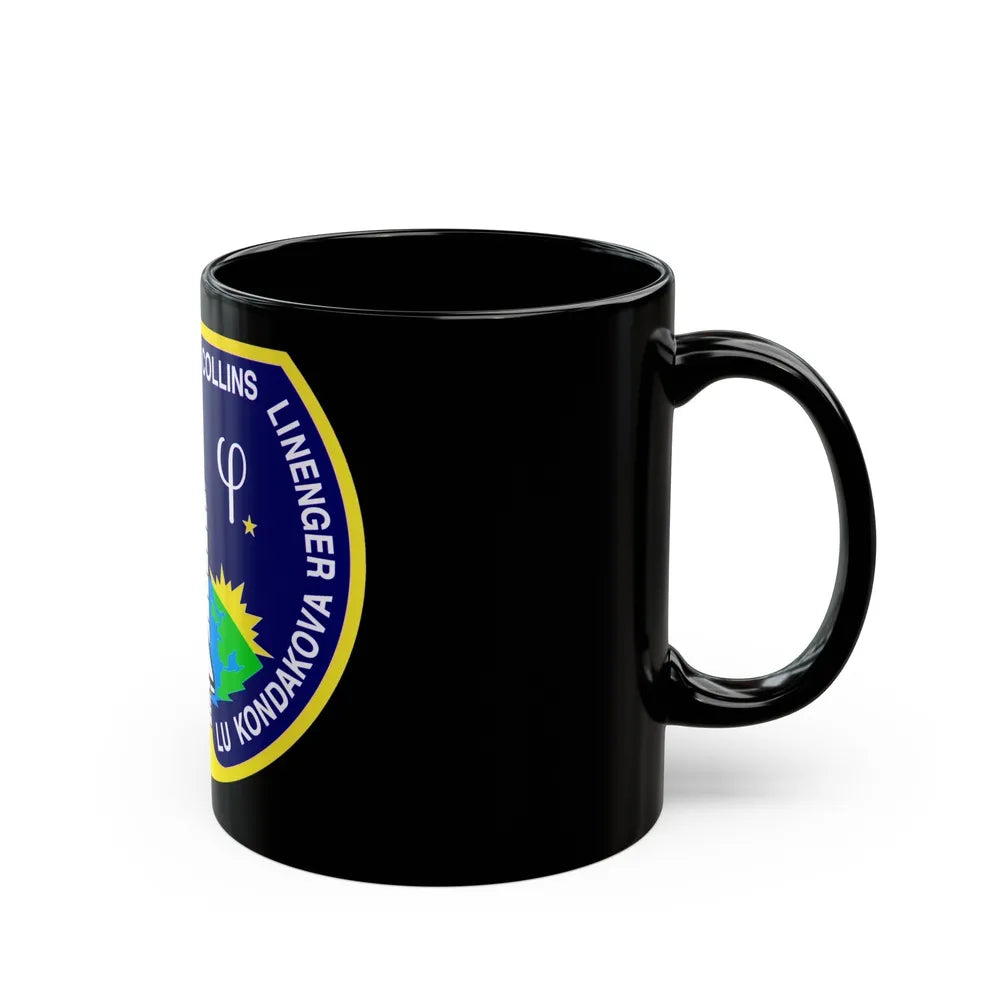 STS 84 (NASA) Black Coffee Mug-Go Mug Yourself