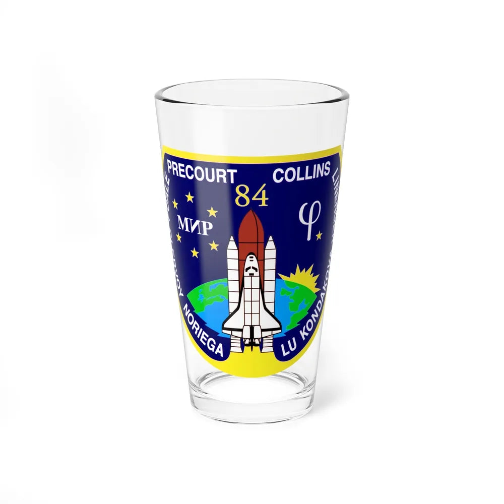 STS 84 (NASA) Pint Glass 16oz-16oz-Go Mug Yourself