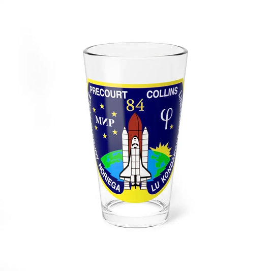 STS 84 (NASA) Pint Glass 16oz 16oz - Go Mug Yourself