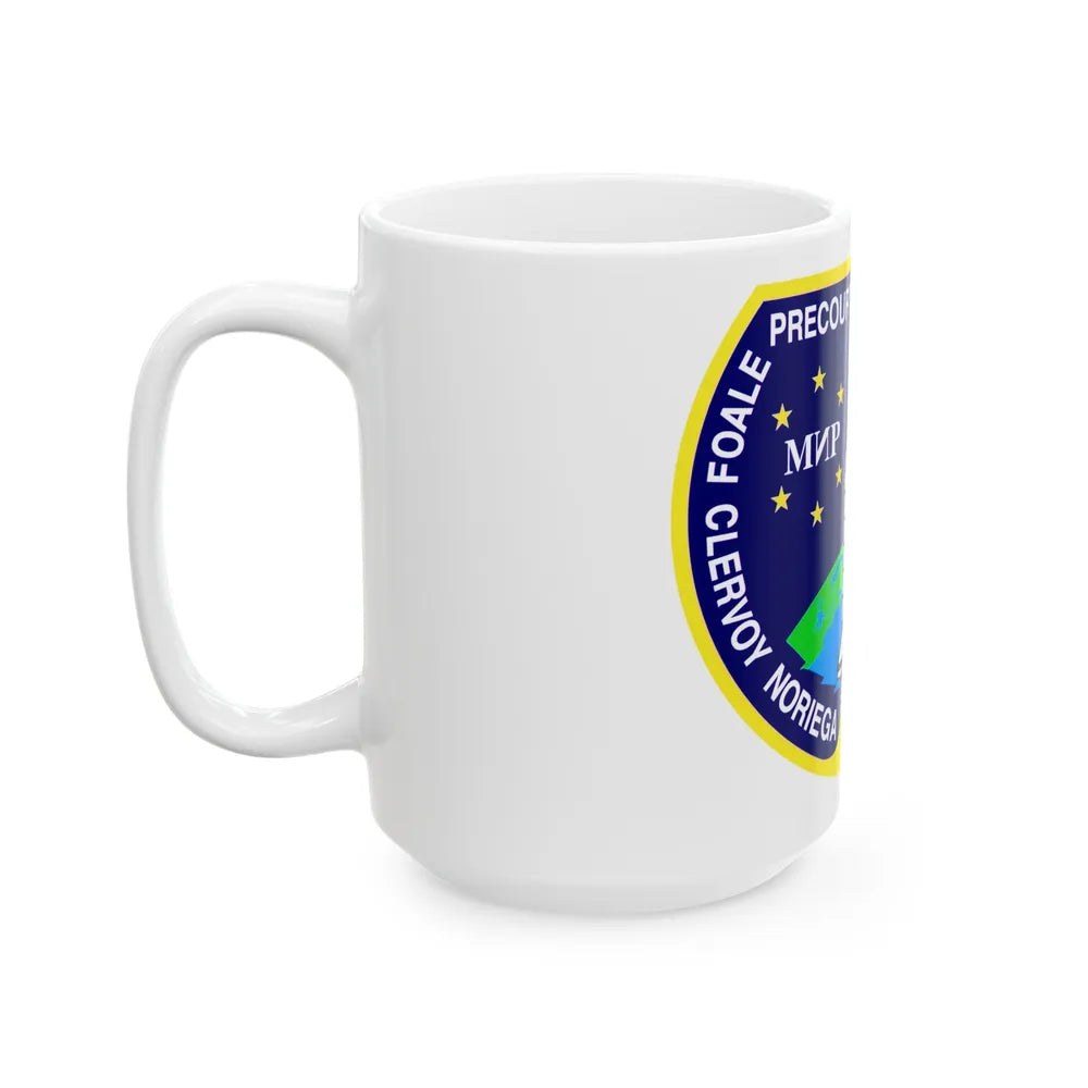 STS 84 (NASA) White Coffee Mug-Go Mug Yourself