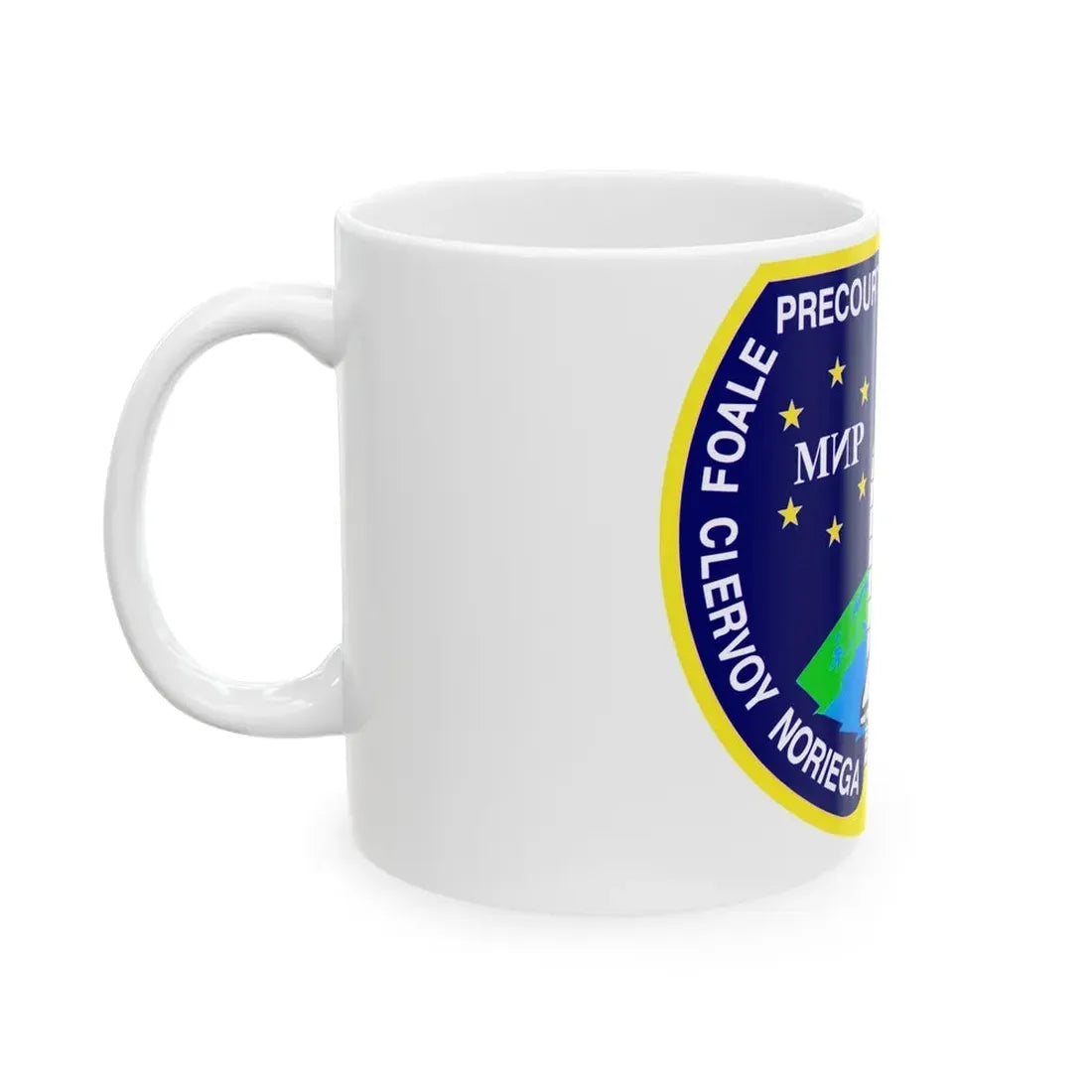 STS 84 (NASA) White Coffee Mug - Go Mug Yourself