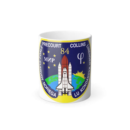 STS 84 Patch NASA - Color Changing Mug 11oz-11oz-Go Mug Yourself