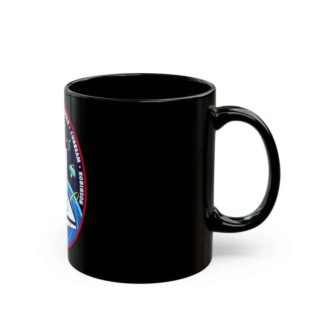STS 85 (NASA) Black Coffee Mug - Go Mug Yourself