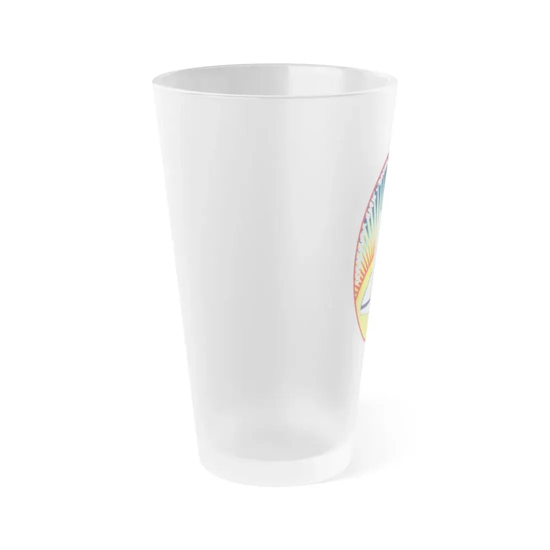 STS 85 (NASA) Frosted Pint Glass 16oz - Go Mug Yourself