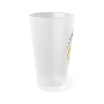 STS 85 (NASA) Frosted Pint Glass 16oz - Go Mug Yourself