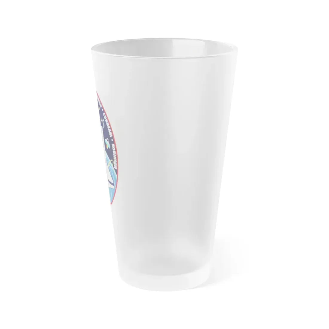 STS 85 (NASA) Frosted Pint Glass 16oz - Go Mug Yourself