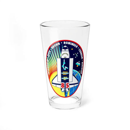STS 85 (NASA) Pint Glass 16oz 16oz - Go Mug Yourself