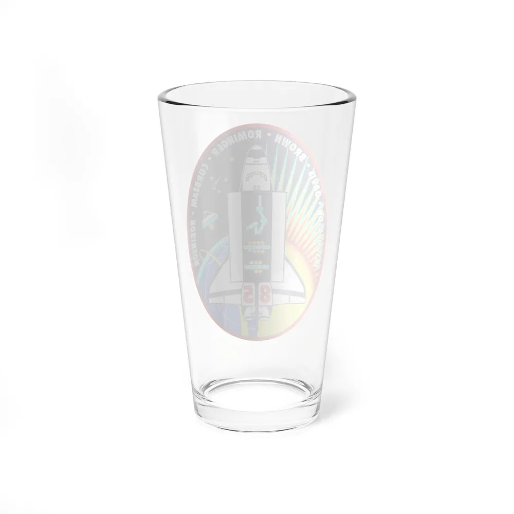 STS 85 (NASA) Pint Glass 16oz-Go Mug Yourself