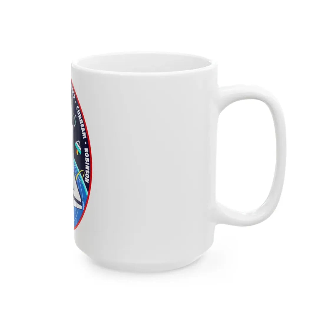 STS 85 (NASA) White Coffee Mug - Go Mug Yourself