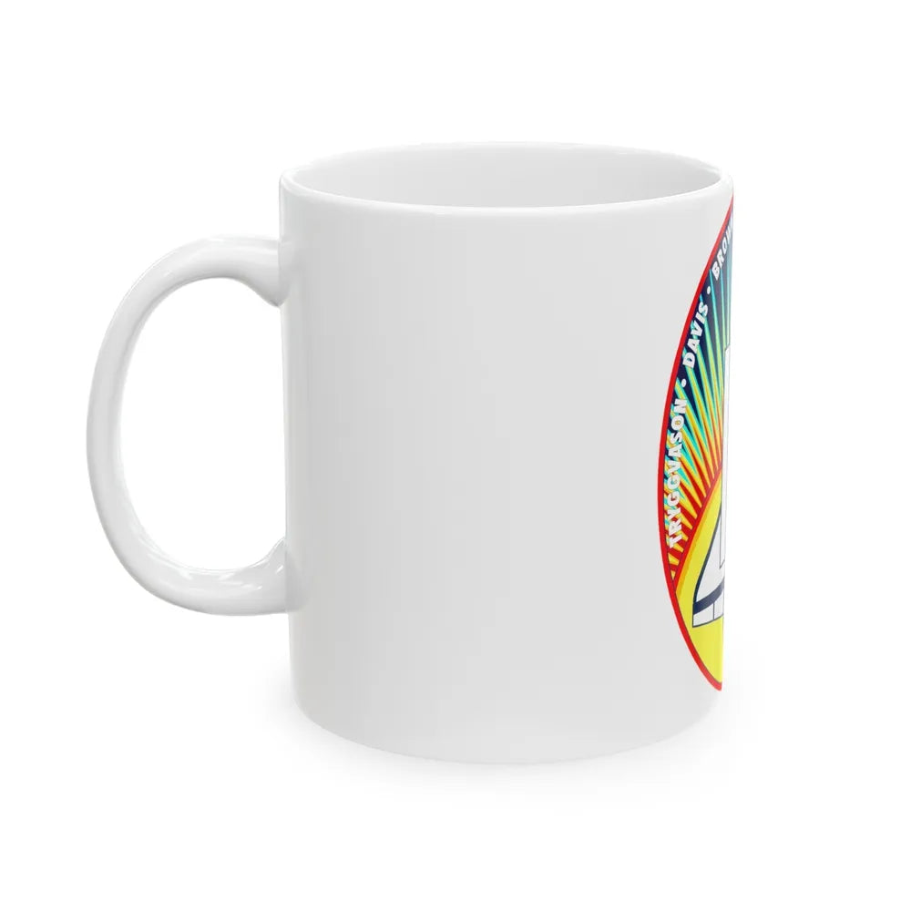 STS 85 (NASA) White Coffee Mug-Go Mug Yourself