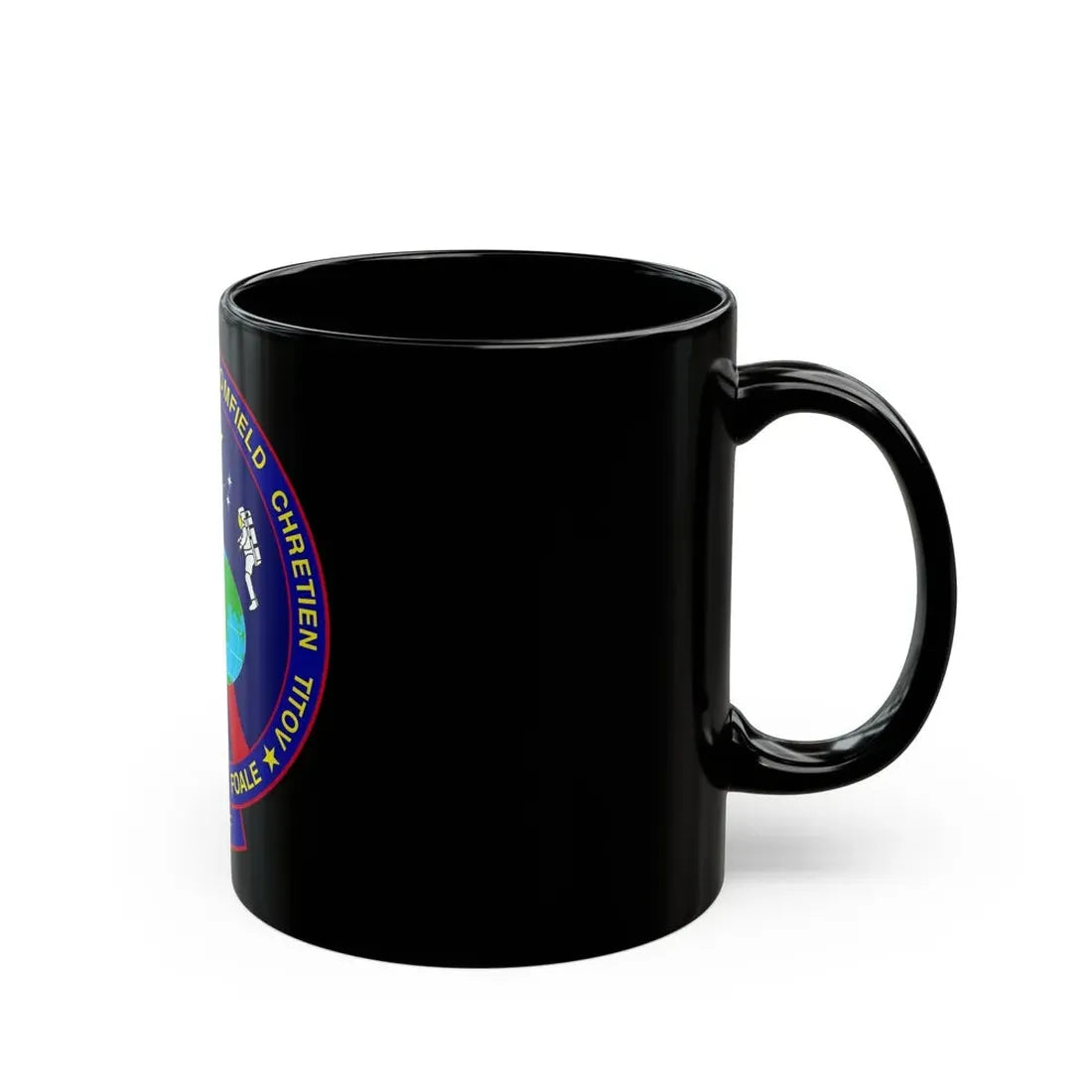 STS 86 (NASA) Black Coffee Mug - Go Mug Yourself
