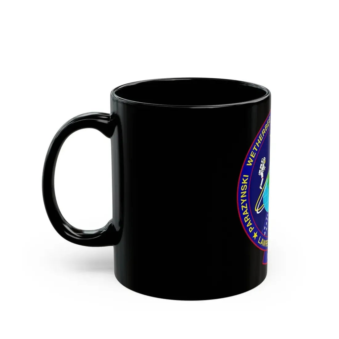 STS 86 (NASA) Black Coffee Mug - Go Mug Yourself