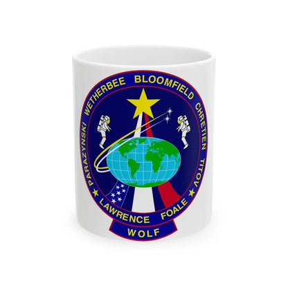 STS 86 (NASA) White Coffee Mug-11oz-Go Mug Yourself