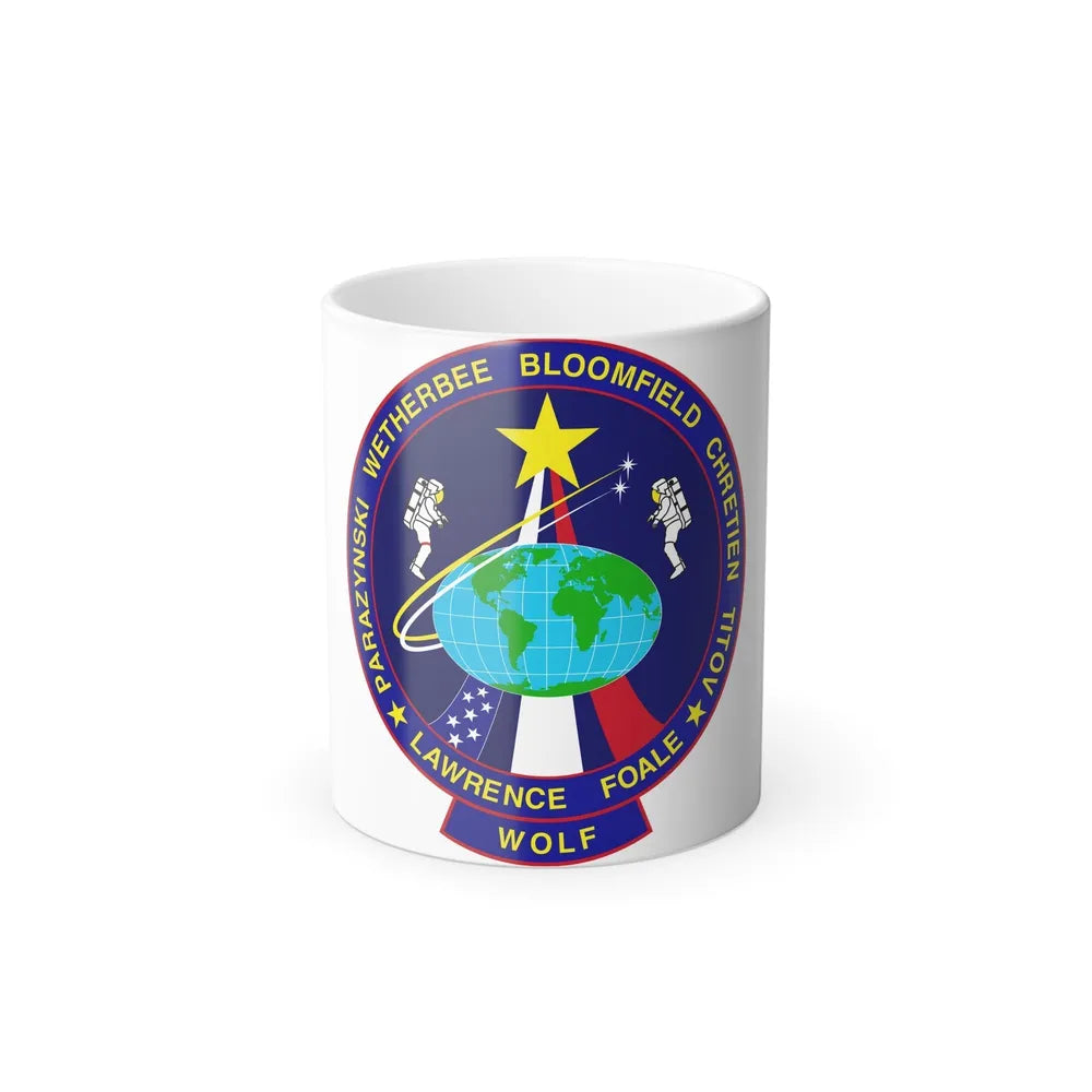 STS 86 Patch NASA - Color Changing Mug 11oz-11oz-Go Mug Yourself