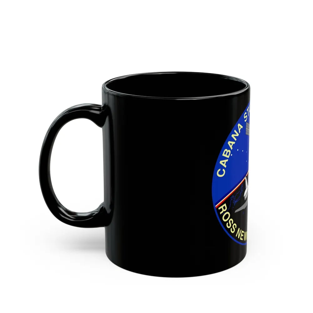 STS 88 (NASA) Black Coffee Mug-Go Mug Yourself