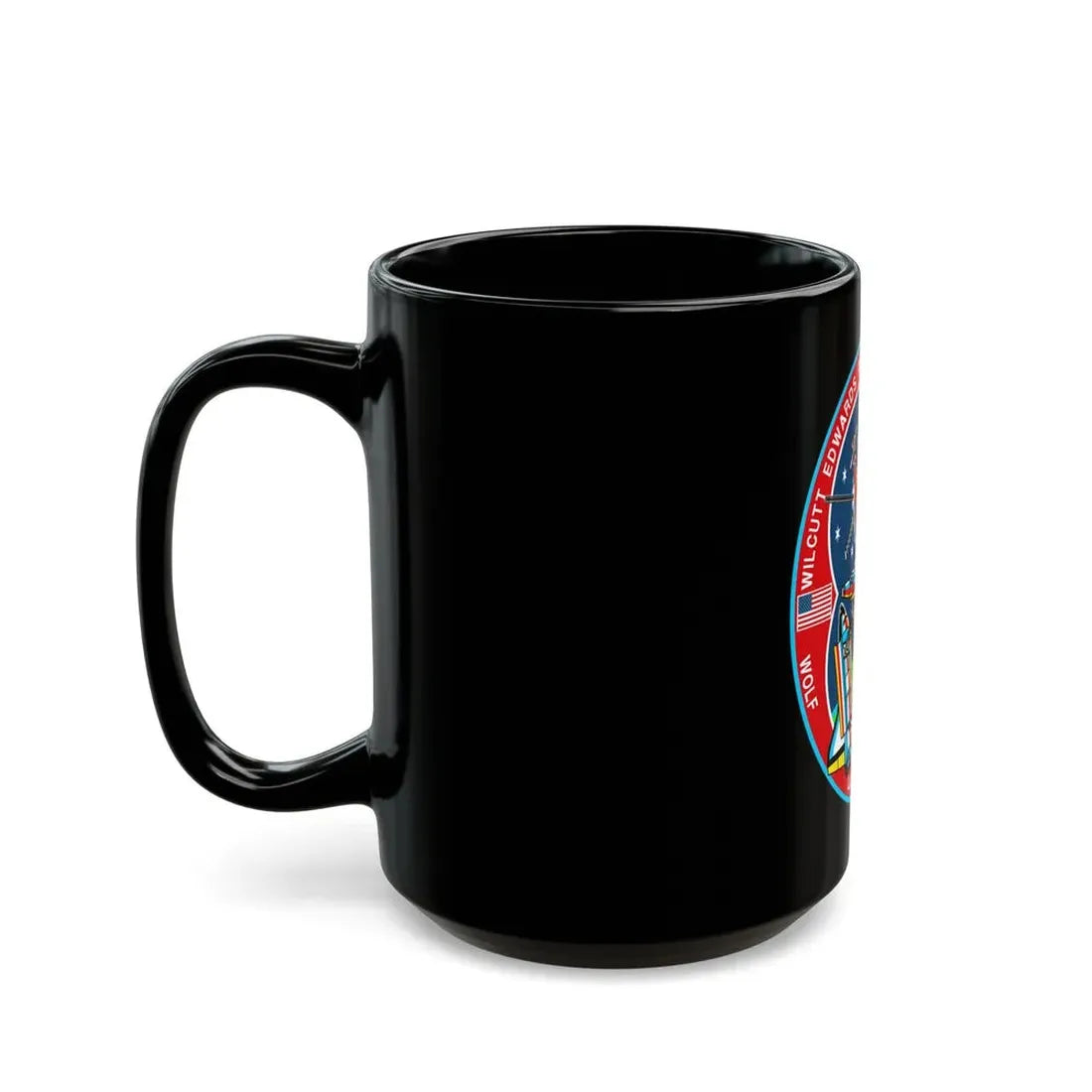 STS 89 (NASA) Black Coffee Mug - Go Mug Yourself