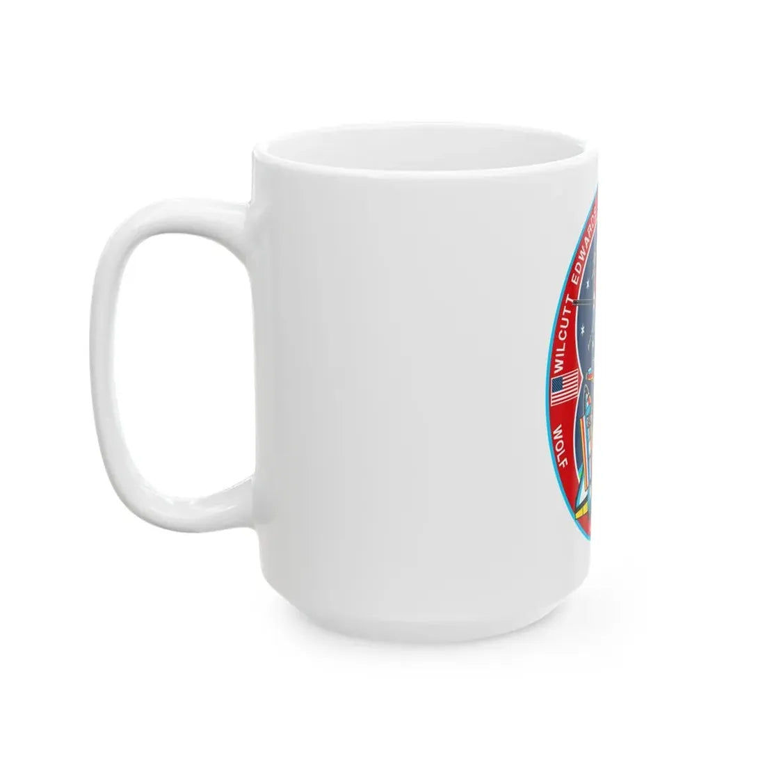 STS 89 (NASA) White Coffee Mug - Go Mug Yourself