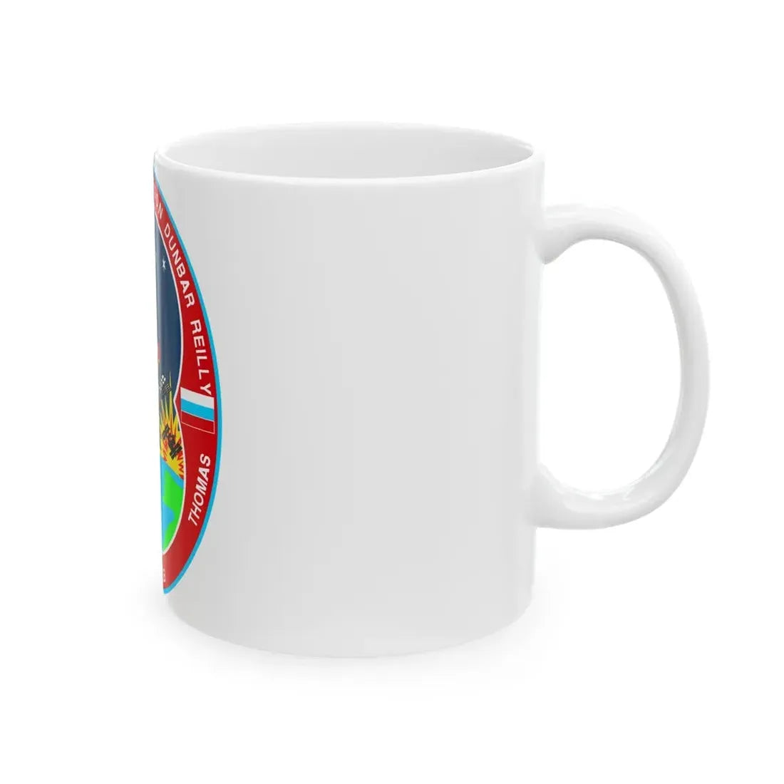 STS 89 (NASA) White Coffee Mug - Go Mug Yourself