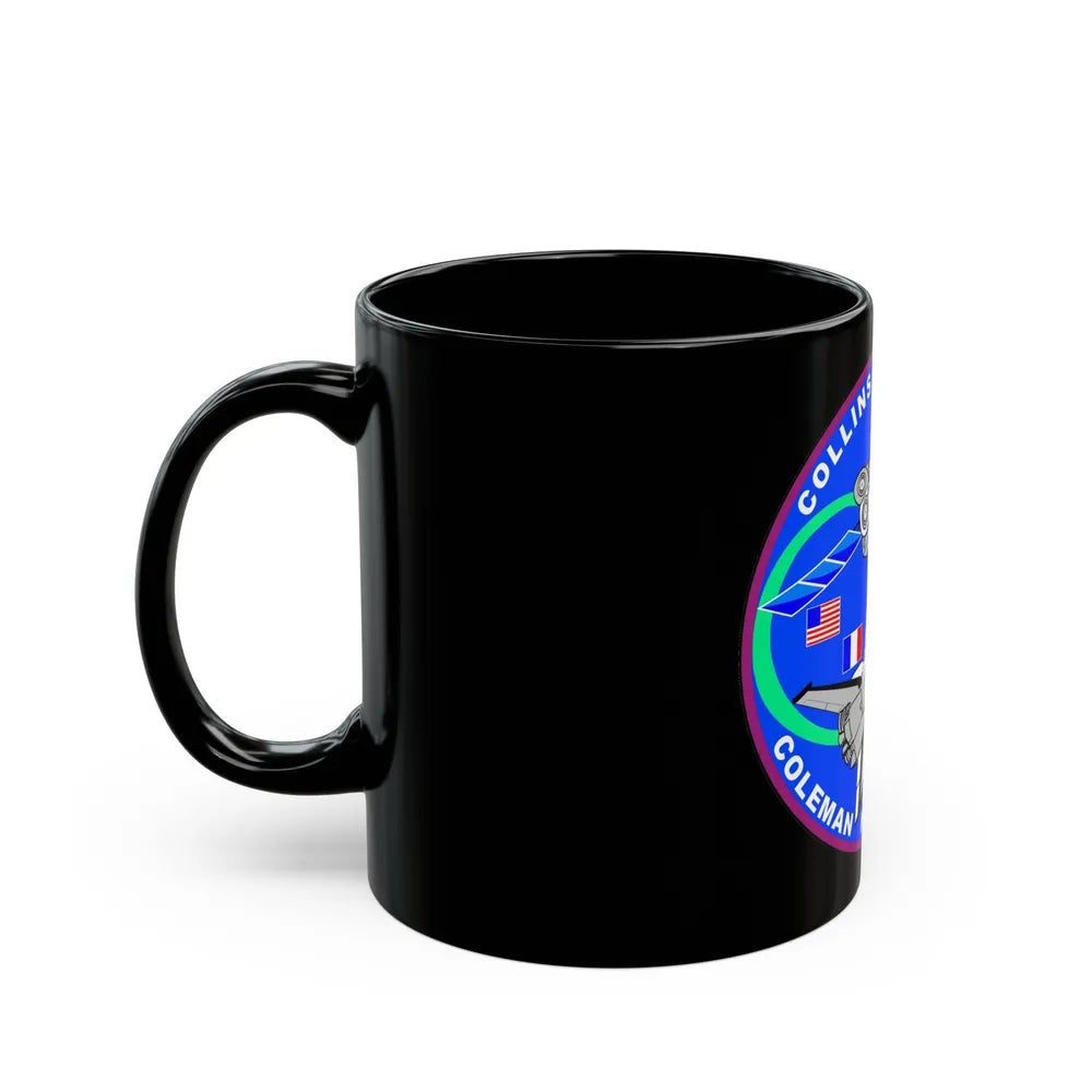 STS 93 (NASA) Black Coffee Mug-Go Mug Yourself