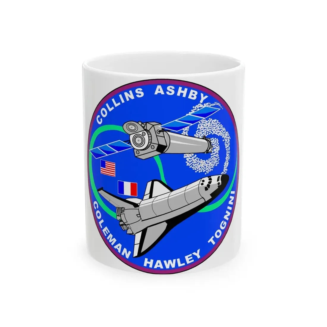 STS 93 (NASA) White Coffee Mug 11oz - Go Mug Yourself