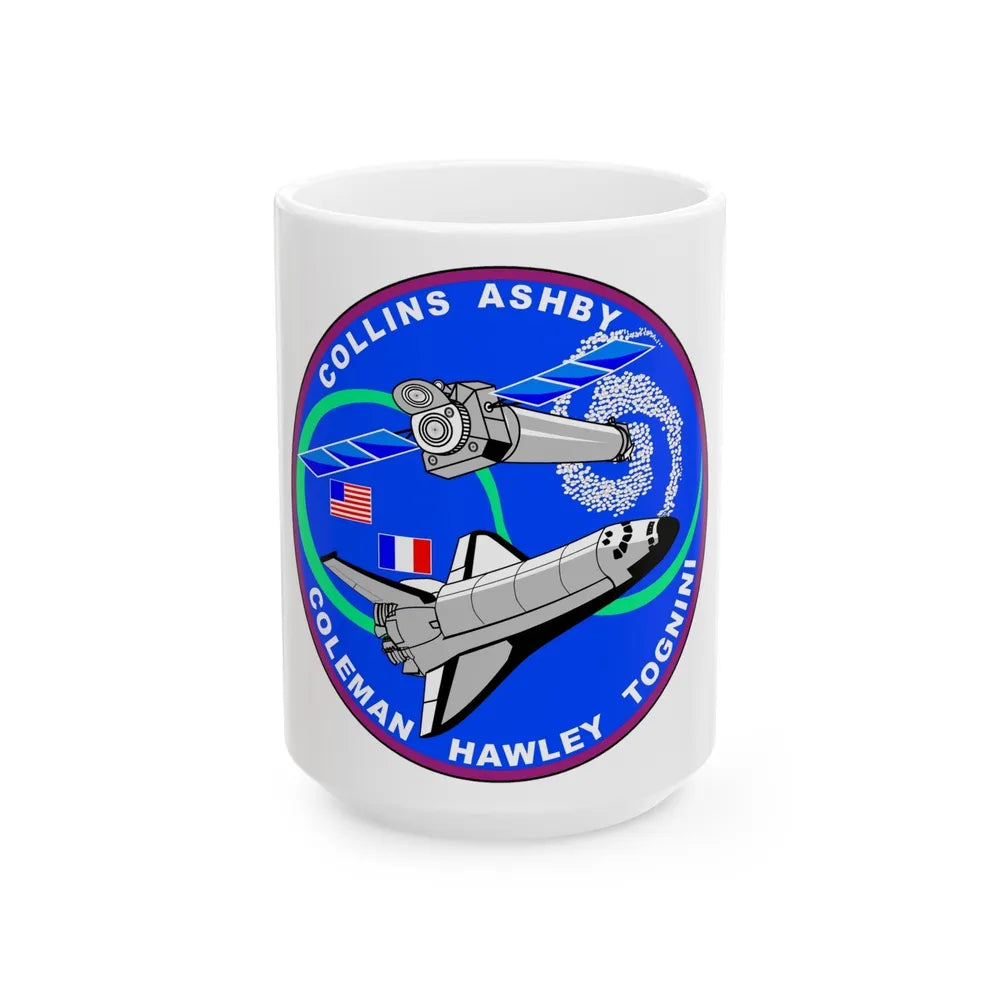 STS 93 (NASA) White Coffee Mug-15oz-Go Mug Yourself