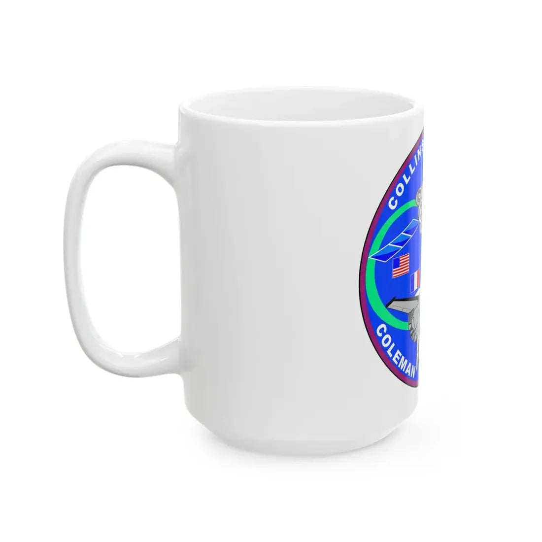 STS 93 (NASA) White Coffee Mug - Go Mug Yourself