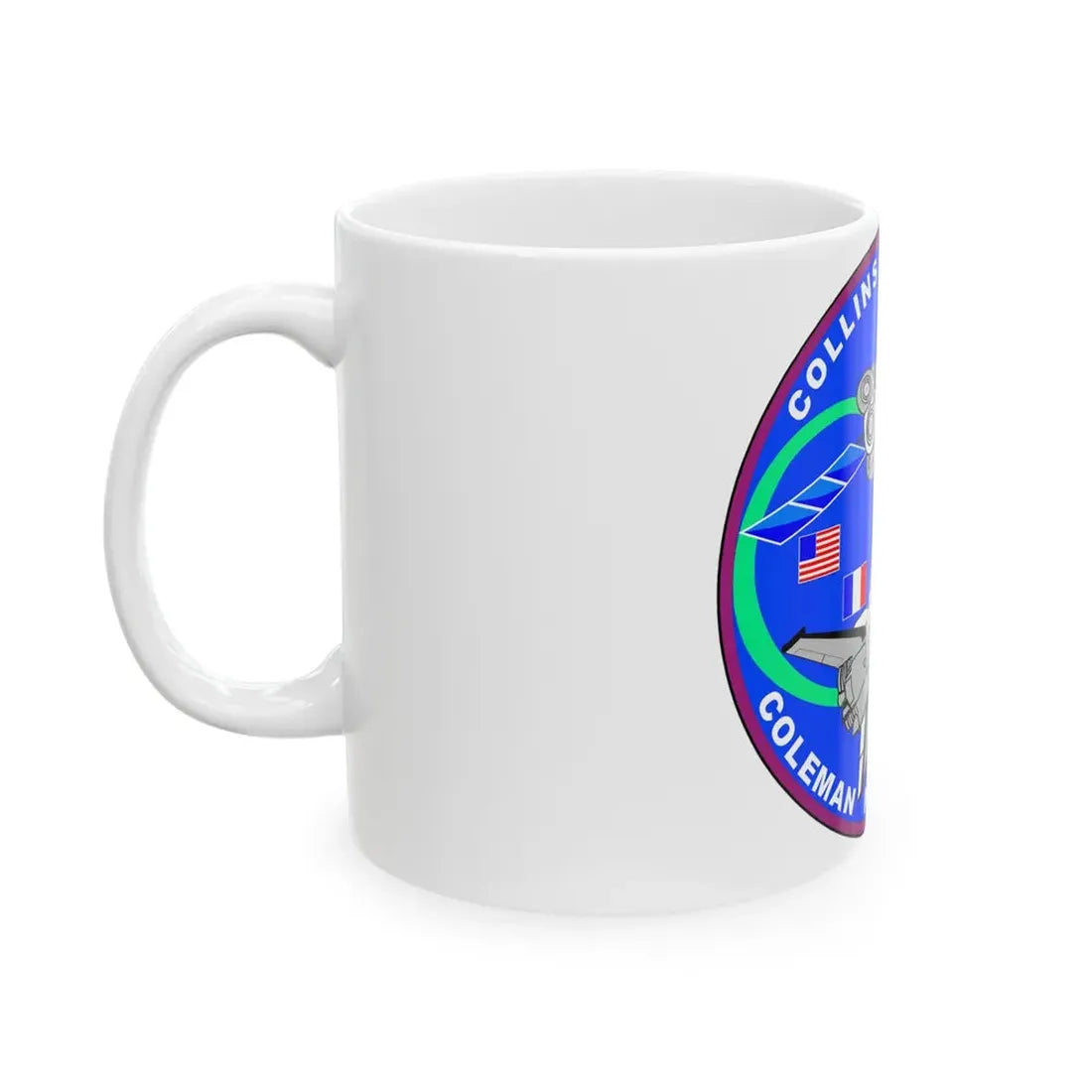 STS 93 (NASA) White Coffee Mug - Go Mug Yourself