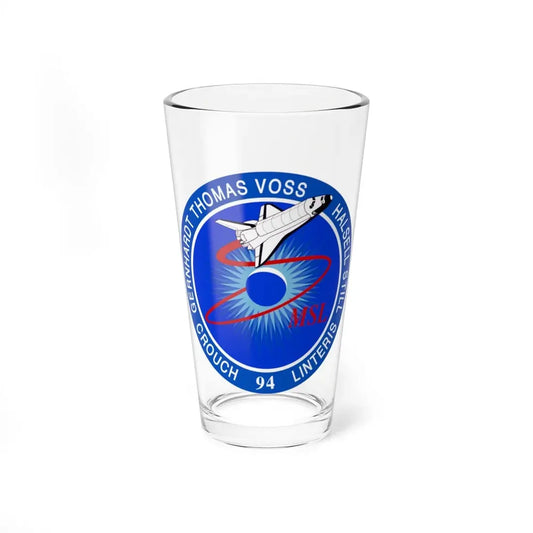 STS 94 (NASA) Pint Glass 16oz 16oz - Go Mug Yourself