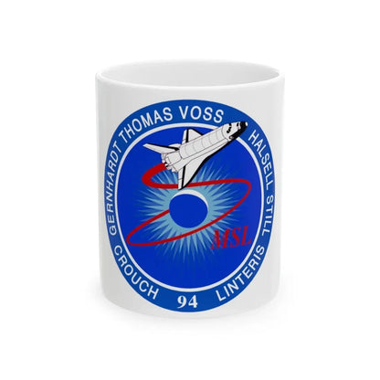 STS 94 (NASA) White Coffee Mug 11oz - Go Mug Yourself