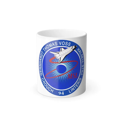 STS 94 Patch NASA - Color Changing Mug 11oz-11oz-Go Mug Yourself