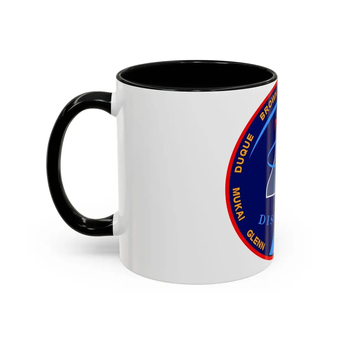 STS 95 (NASA) Accent Coffee Mug - Go Mug Yourself