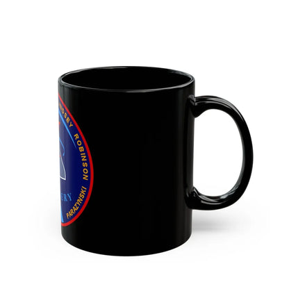 STS 95 (NASA) Black Coffee Mug-Go Mug Yourself