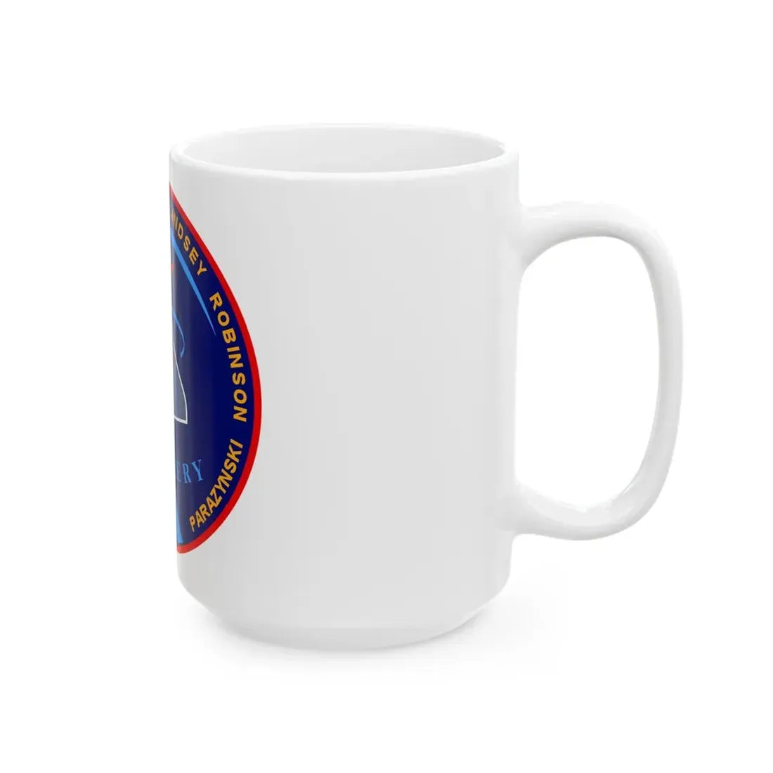 STS 95 (NASA) White Coffee Mug - Go Mug Yourself