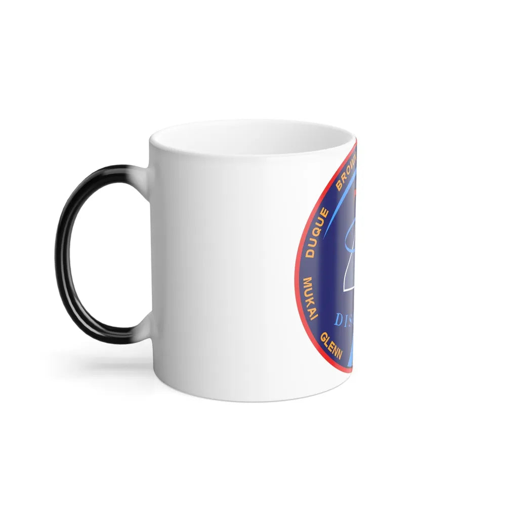 STS 95 Patch NASA - Color Changing Mug 11oz-Go Mug Yourself