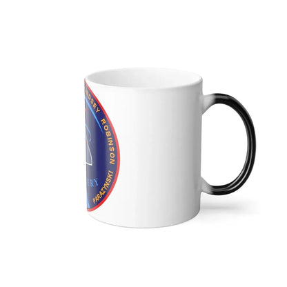 STS 95 Patch NASA - Color Changing Mug 11oz - Go Mug Yourself
