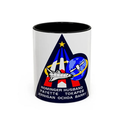 STS 96 (NASA) Accent Coffee Mug 11oz Black - Go Mug Yourself