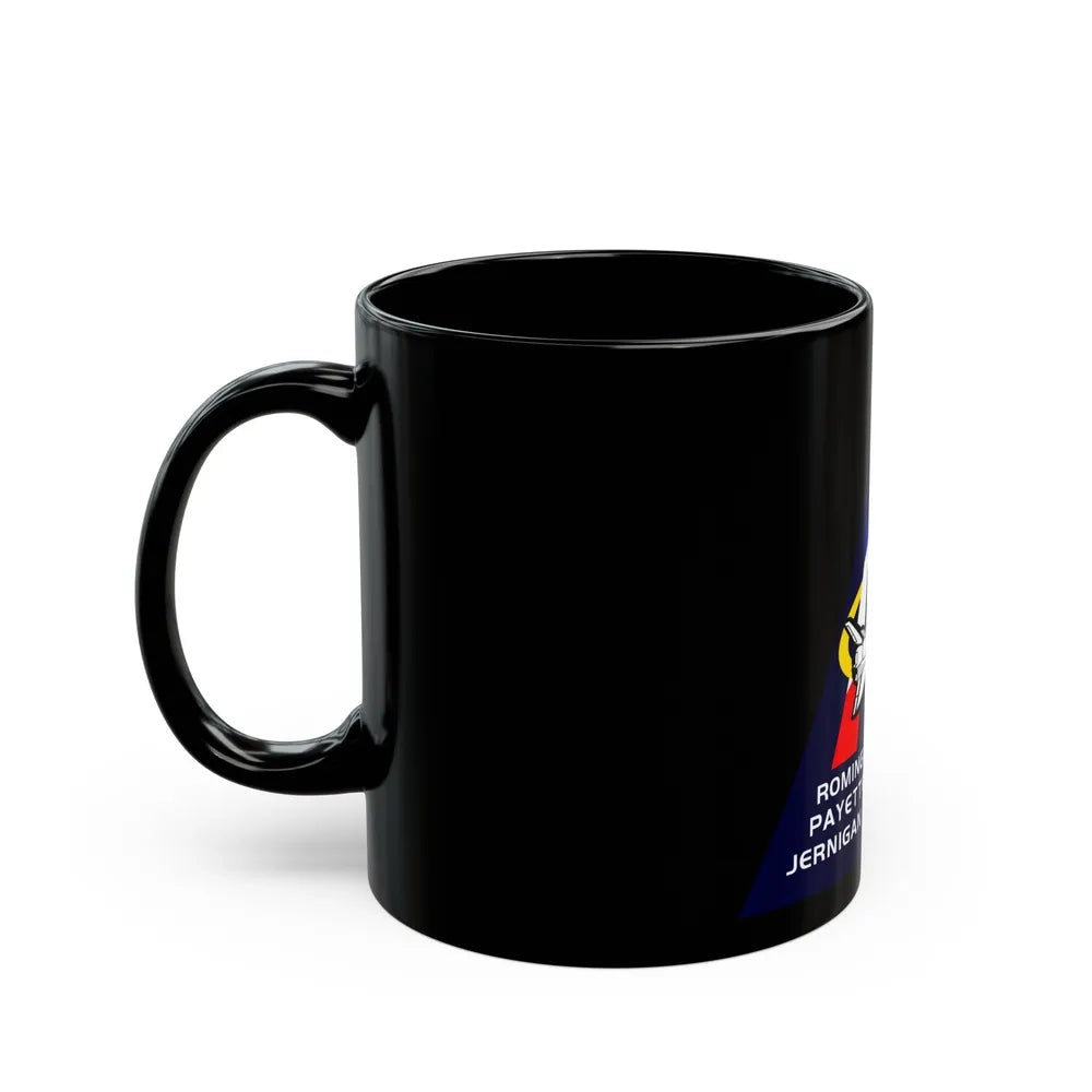 STS 96 (NASA) Black Coffee Mug-Go Mug Yourself