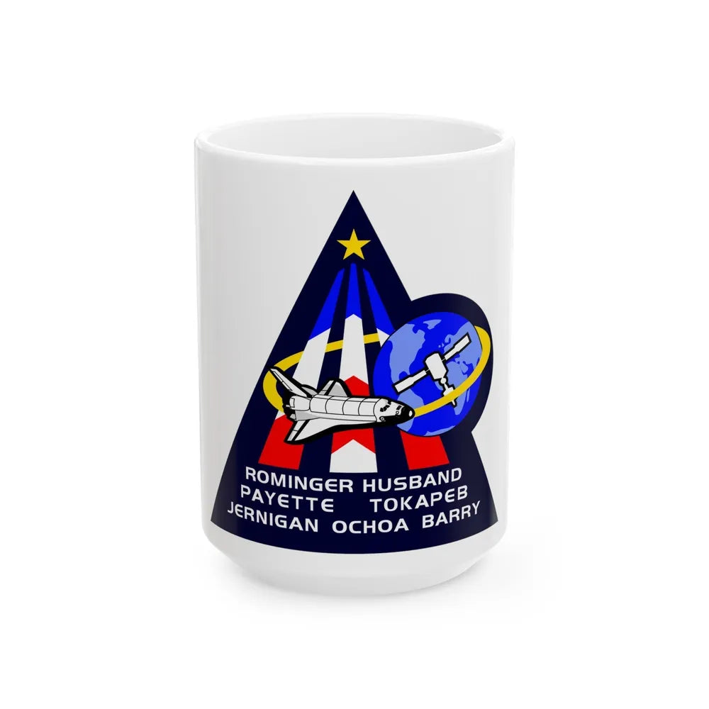 STS 96 (NASA) White Coffee Mug-15oz-Go Mug Yourself