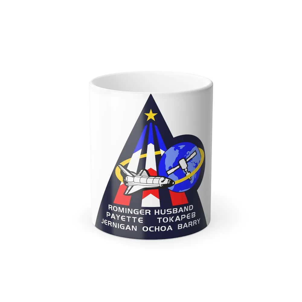 STS 96 Patch NASA - Color Changing Mug 11oz-11oz-Go Mug Yourself