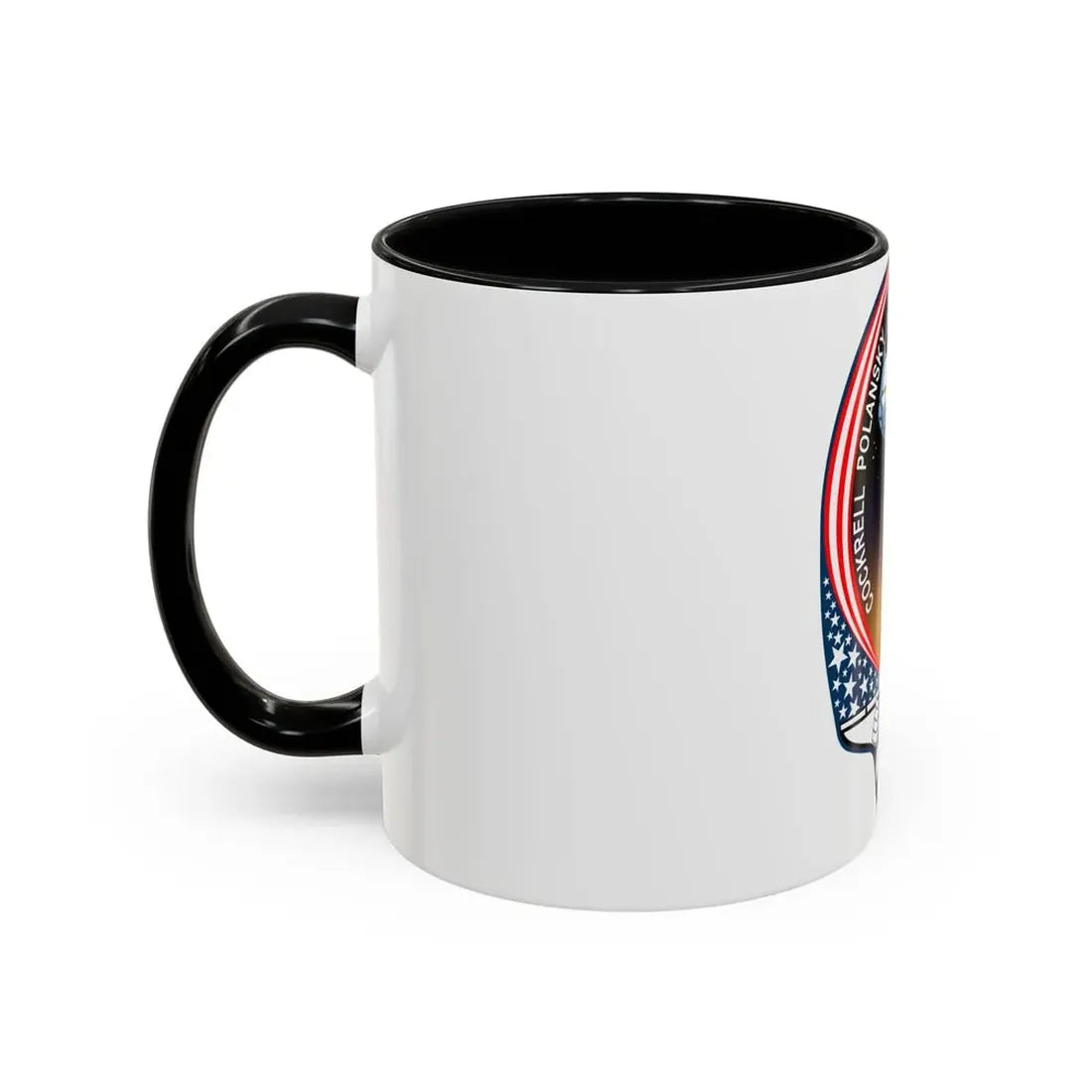 STS 98 (NASA) Accent Coffee Mug - Go Mug Yourself