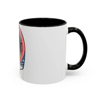 STS 98 (NASA) Accent Coffee Mug - Go Mug Yourself