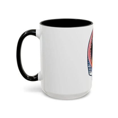 STS 98 (NASA) Accent Coffee Mug - Go Mug Yourself