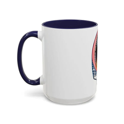 STS 98 (NASA) Accent Coffee Mug - Go Mug Yourself