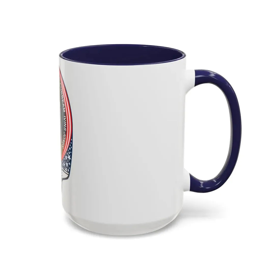 STS 98 (NASA) Accent Coffee Mug - Go Mug Yourself