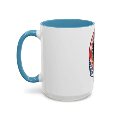 STS 98 (NASA) Accent Coffee Mug - Go Mug Yourself