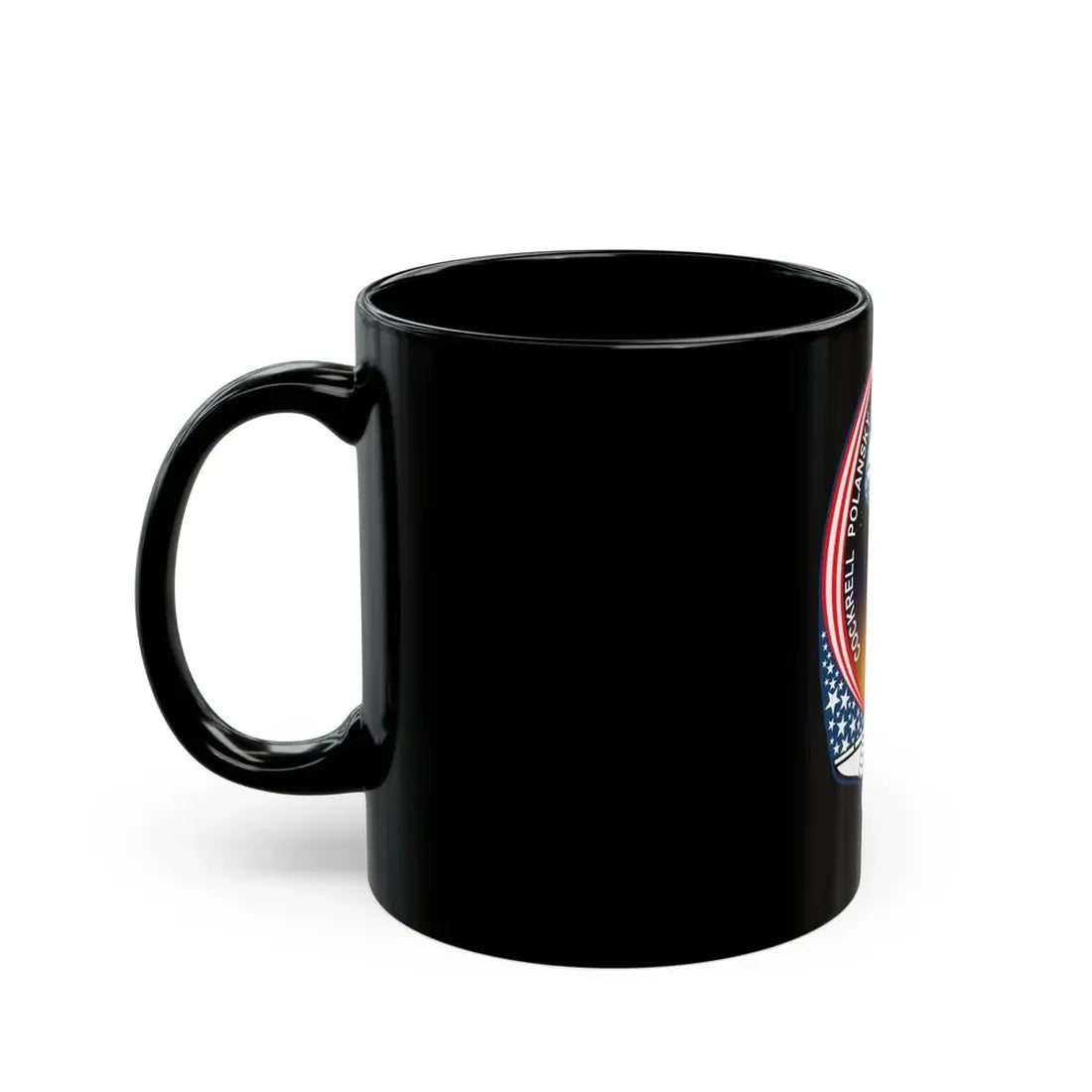 STS 98 (NASA) Black Coffee Mug - Go Mug Yourself